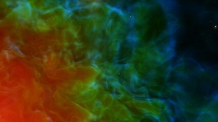 Obraz na płótnie Canvas nebula gas cloud in deep outer space 