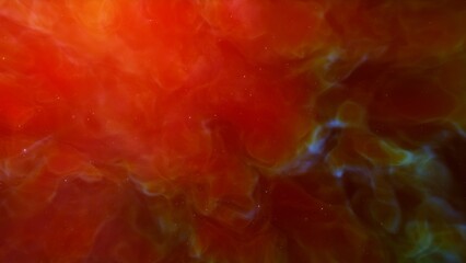 nebula gas cloud in deep outer space
