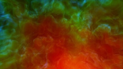 nebula gas cloud in deep outer space
