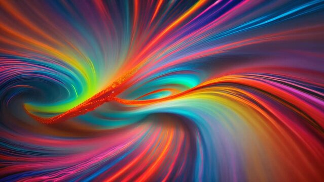 Colorful Abstract Liquid Background