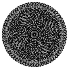 black and white pattern