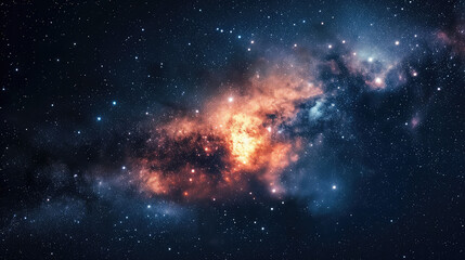 Fototapeta na wymiar Starfield Wonders: Astronomy Seminar