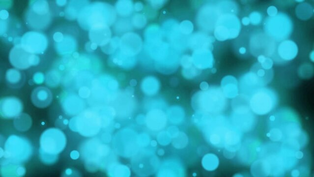 Fondo con part&iacute;culas desenfocadas color azul