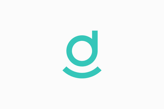 d smile Vector Logo Premium