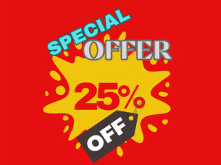 25 percent off