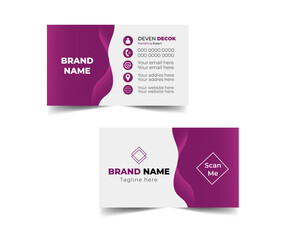 Marketing expert business card design