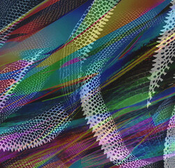 Fototapeta premium abstract colorful background, backdrop with colors, digital art, template design 