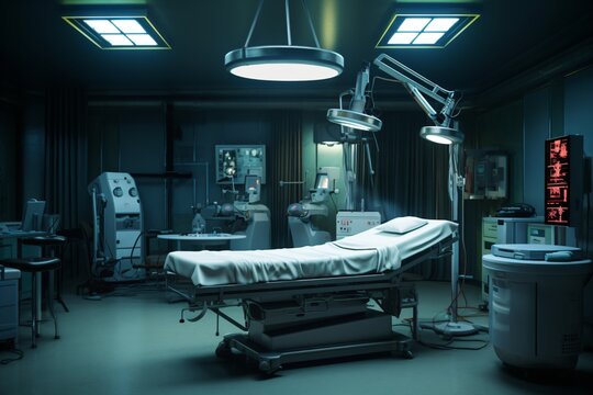 An operation theatre room in a hospital