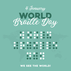 4 January World Braille Day
