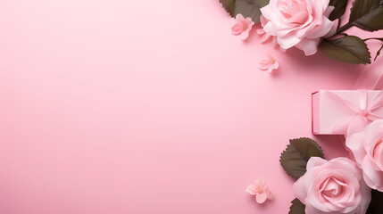 Floral frame with decorative flowers, decorative flower background pattern, floral border background