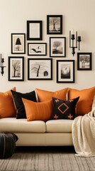 modern luxury living room design UHD Wallpaper