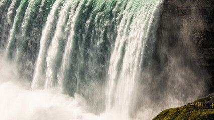 walking into the falls