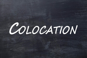 Obraz premium Colocation tableau