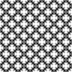 Black seamless abstract pattern. Overlay for background and backdrop. Ornamental design. PNG graphic illustration with transparent background.