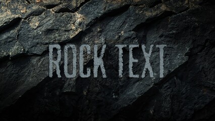 Exploding Rock Cracking Texture Title Intro
