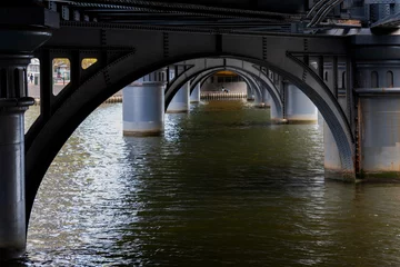 Photo sur Plexiglas Pont du Rialto Princes Bridge, Melbourne CBD, VIC, Australia