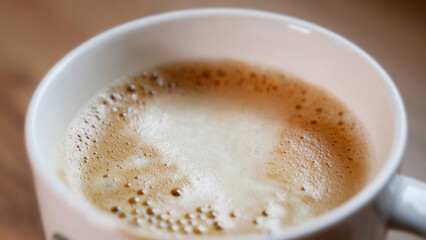 Close-up of a cup of coffee