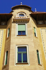 Cityscape of Oradea, located on the banks of Crisul Repede River, Romania, Europe	
