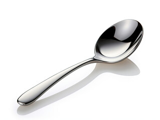 A Long-Handled Spoon on a White Surface