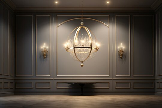 A beautiful and luxurious chandelier lighting for home decor