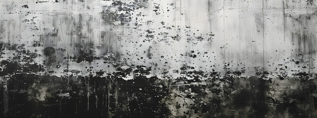 Fototapeta premium Old wall texture cement dark black gray background abstract grey color light with white gradient
