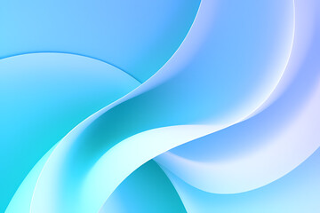 Abstract Light Blue Background. colorful wavy design wallpaper. creative graphic 2 d illustration. trendy fluid cover with dynamic shapes flow.