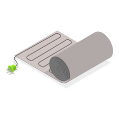 3D Isometric Flat Vector Illustration of HVACS Systems, Heating and Cooling Devices. Item 2