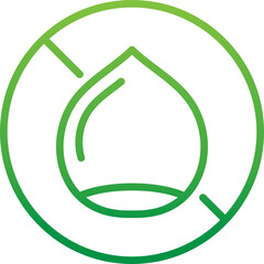 gradient green icon - no nut