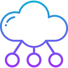 blue gradient icon - upload, download, cloud, data, server, data exchange, data tansfer