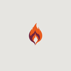 Flame Logo Design EPS format Very Cool 