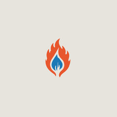 Flame Logo Design EPS format Very Cool 