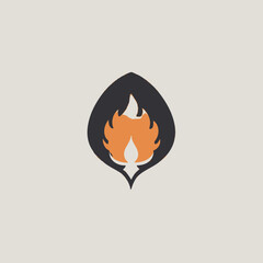 Flame Logo Design EPS format Very Cool 