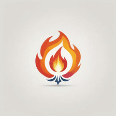 Flame Logo Design EPS format Very Cool 