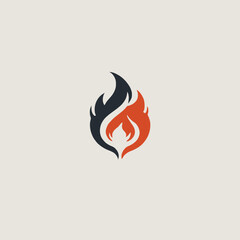Flame Logo Design EPS format Very Cool 