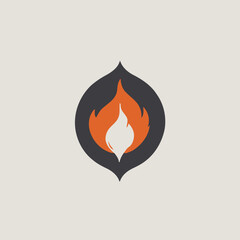 Flame Logo Design EPS format Very Cool 