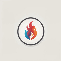 Flame Logo Design EPS format Very Cool 