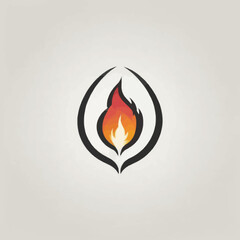 Flame Logo Design EPS format Very Cool 