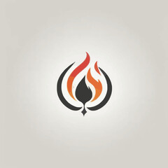 Flame Logo Design EPS format Very Cool 