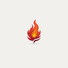 Flame Logo Design EPS format Very Cool 