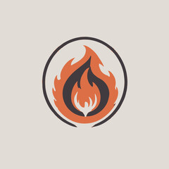 Flame Logo Design EPS format Very Cool 