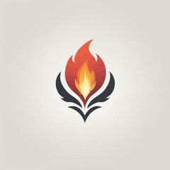 Flame Logo Design EPS format Very Cool 