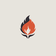 Flame Logo Design EPS format Very Cool 