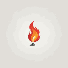 Flame Logo Design EPS format Very Cool 