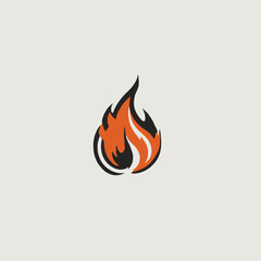Flame Logo Design EPS format Very Cool 
