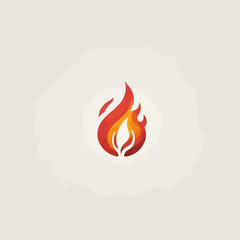 Flame Logo Design EPS format Very Cool 