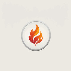 Flame Logo Design EPS format Very Cool 