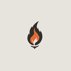 Flame Logo Design EPS format Very Cool 