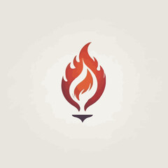 Flame Logo Design EPS format Very Cool 