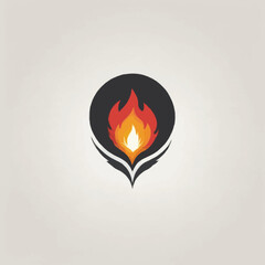 Flame Logo Design EPS format Very Cool 