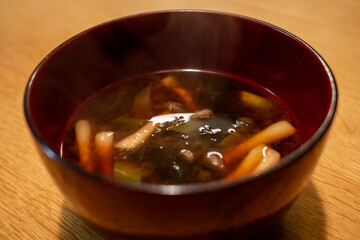 日本の愛知県名古屋市のとても美味しい赤だし